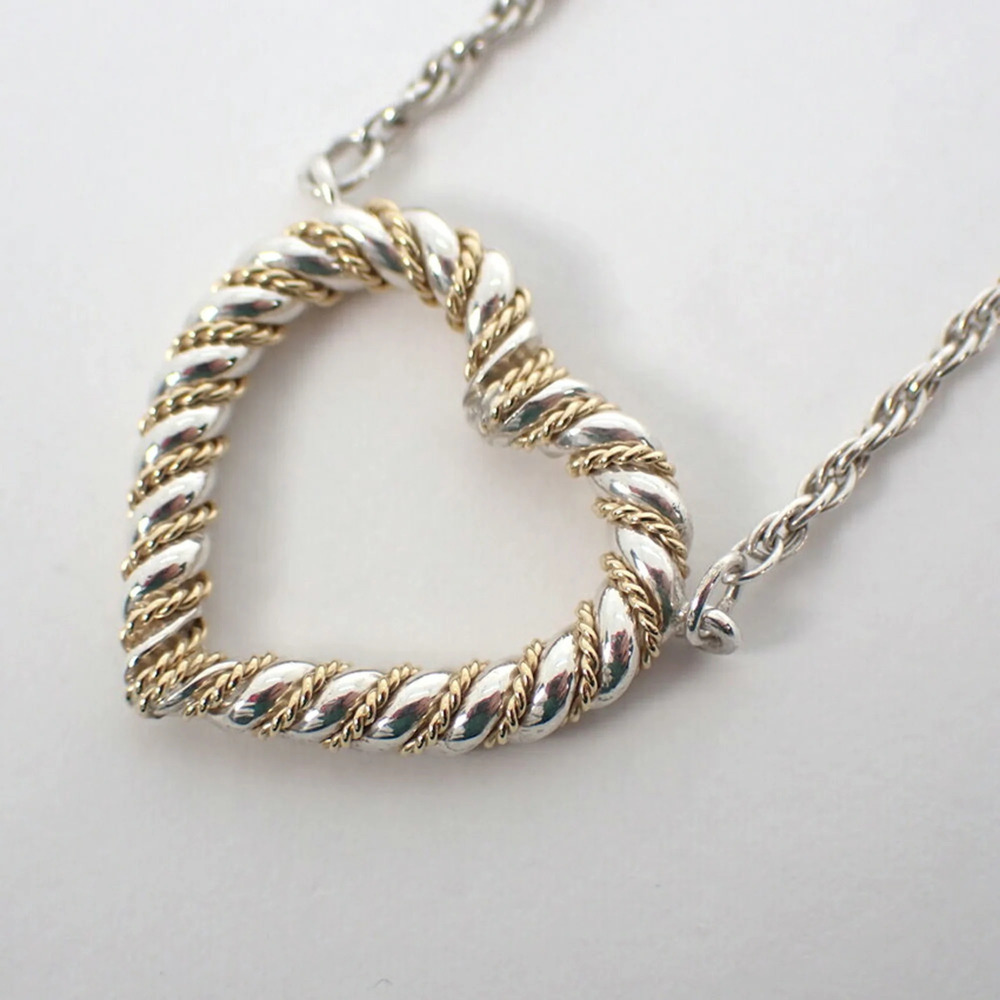 TIFFANY Gold Heart Necklace - Picture 7 of 10